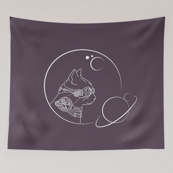Item preview, cyber cat designed and sold by Creatory.studio.