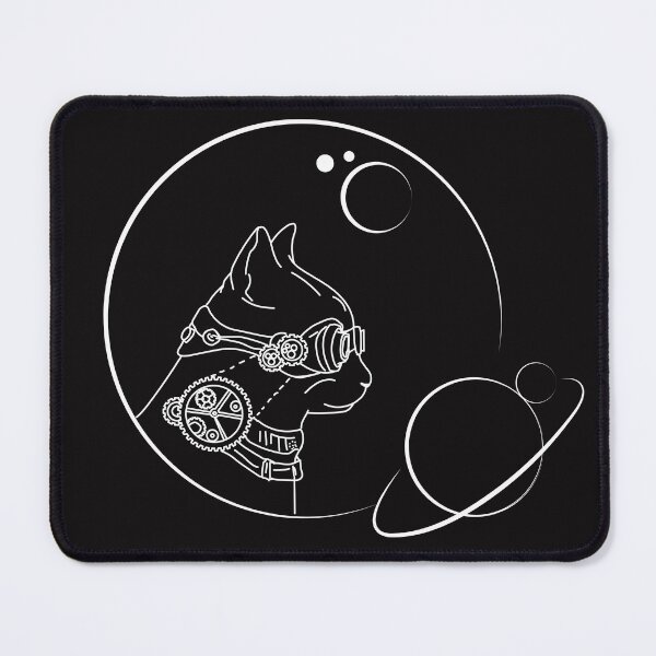 Item preview, cyber cat designed and sold by Creatory.studio.