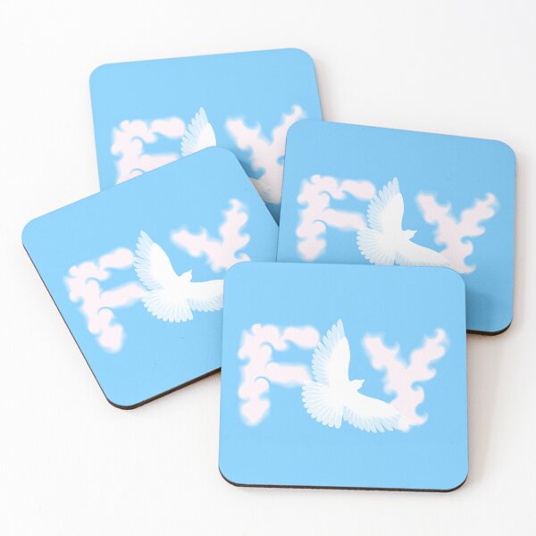 Item preview, The word "fly", the letter "L" in the form of a flying bird  designed and sold by ReflectedCrafts.
