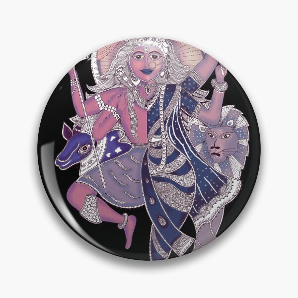 Item preview, Copy of Bright colorful Indian Shiva Shakti Union in  designed and sold by Richa Maurya.