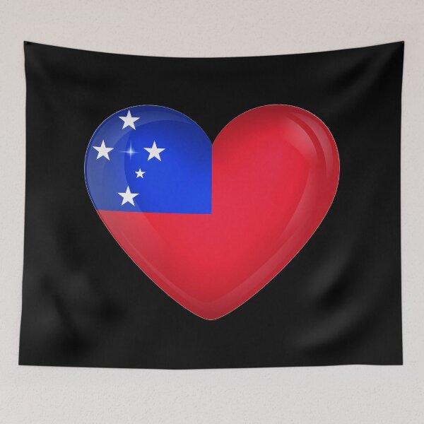 Item preview, My heart is in Samoa, Love Samoa. designed and sold by ArtIsParty.