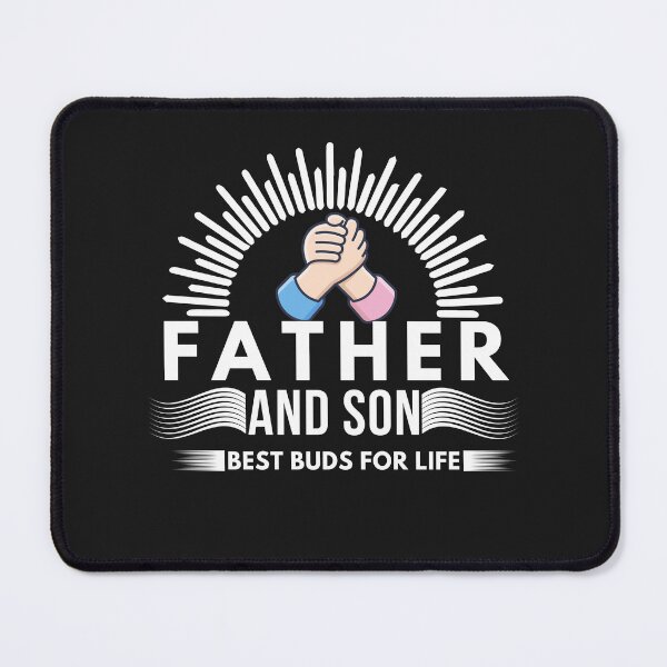 Item preview, Father And Son Best Buds For Life - Father's Day 2022 designed and sold by Rainbow Designs.