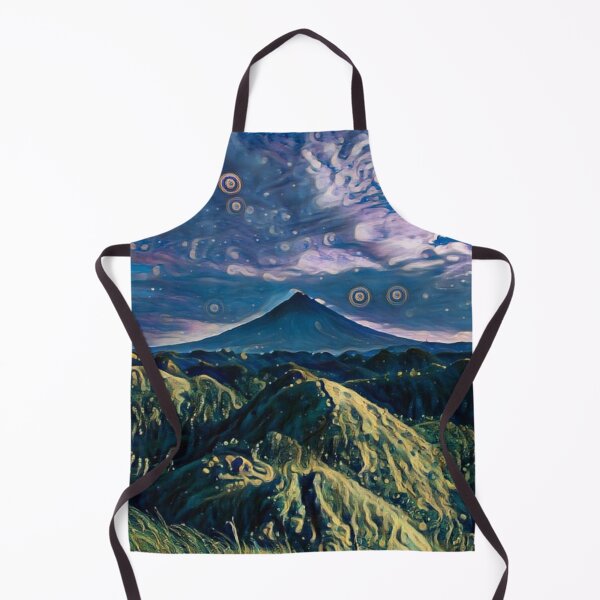 Artikelvorschau, Bergblick mit Farbeffekten. entworfen und verkauft von MerWishes.