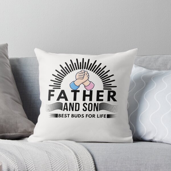 Item preview, Father And Son Best Buds For Life - fathers day quotes | fathers day 2022 designed and sold by Rainbow Designs.