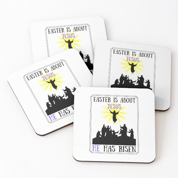 Item preview, Easter Is About Jesus He Has Risen designed and sold by BookOfE.