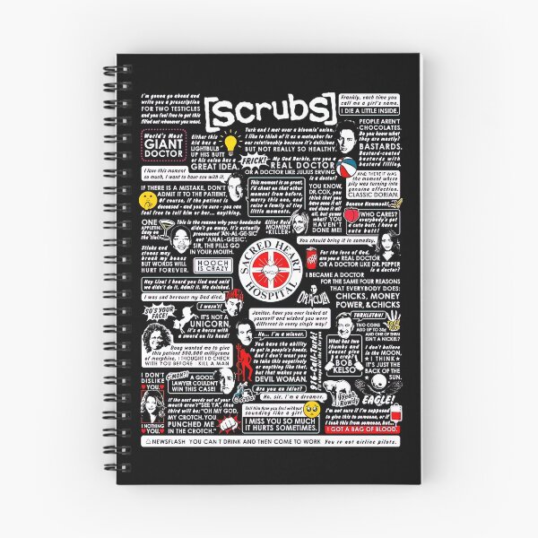Item preview, Scrubs Quotes designed and sold by ClothingAL1.