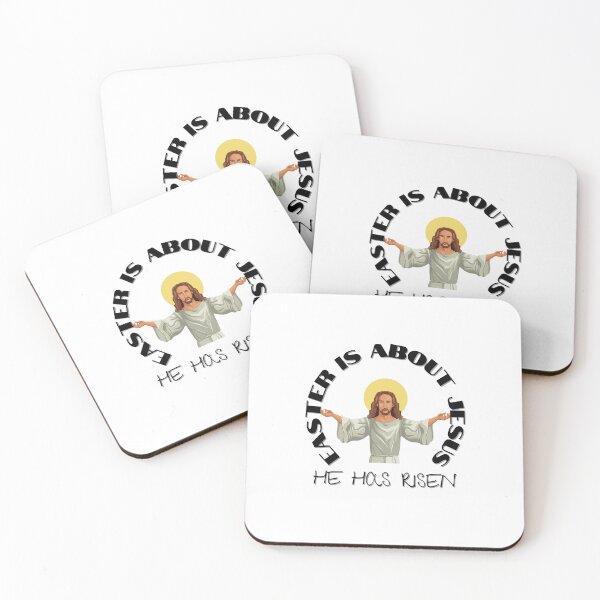 Item preview, Easter Is About Jesus He Has Risen designed and sold by BookOfE.