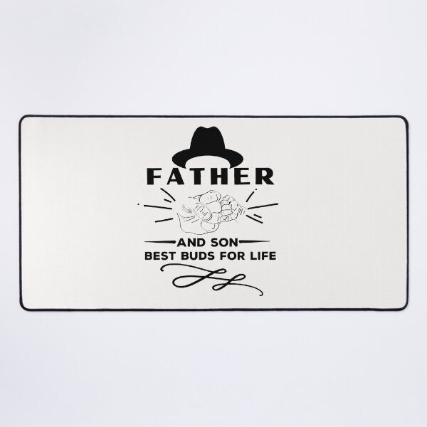 Item preview, Father And Son Best Buds For Life - fathers day quotes | fathers day 2022 designed and sold by Rainbow Designs.