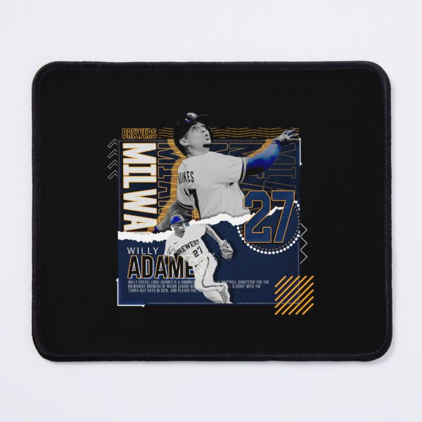 Rinkha Willy Adames Baseball Paper Poster Brewers 5 T-Shirt