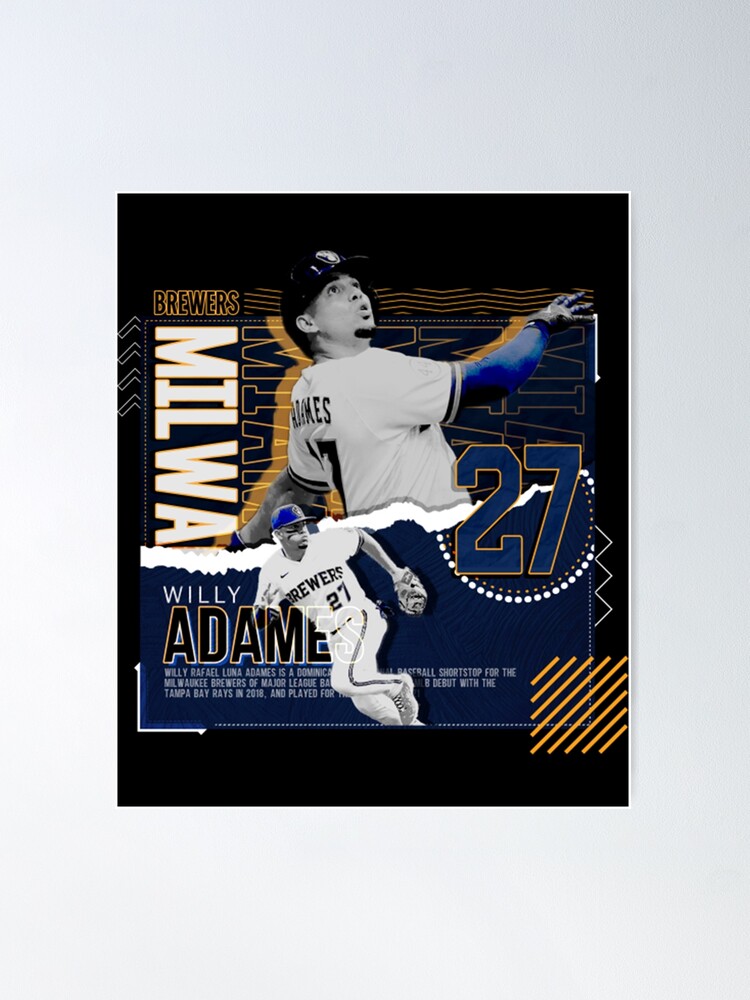  Willy Adames Tampa Bay Rays Poster Print, Baseball Player, Willy  Adames Decor, ArtWork, Canvas Art, Posters for Wall, Real Player SIZE  24''x32'' (61x81 cm): Posters & Prints