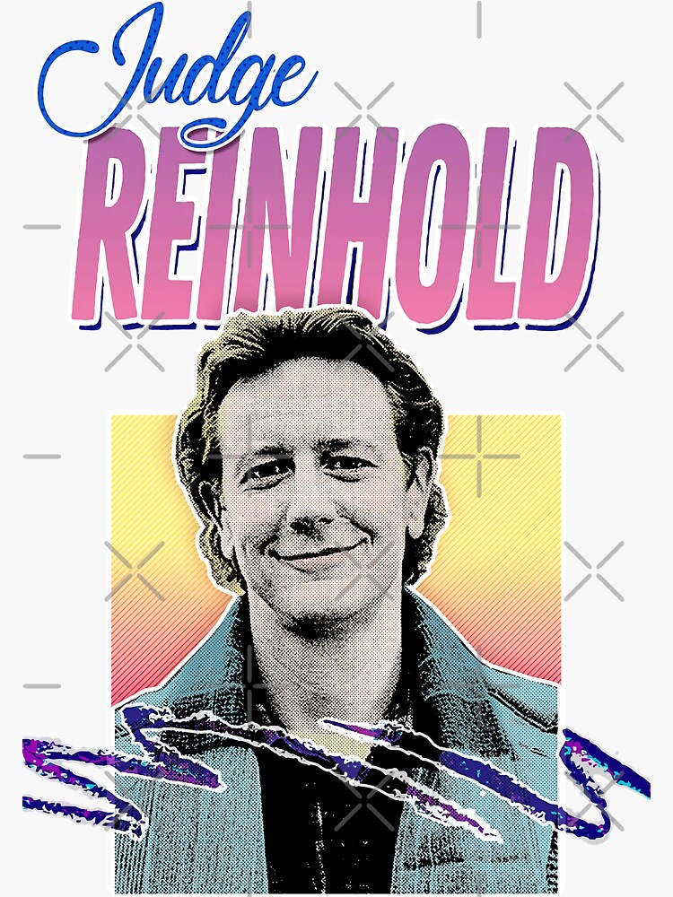 &ldquo;Judge Reinhold 80s " Sticker for Sale by Daniel2unique | Redbubble