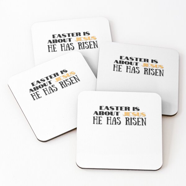 Item preview, Easter Is About Jesus He Has Risen designed and sold by BookOfE.