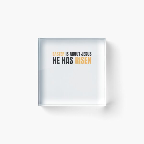 Item preview, Easter Is About Jesus He Has Risen designed and sold by BookOfE.