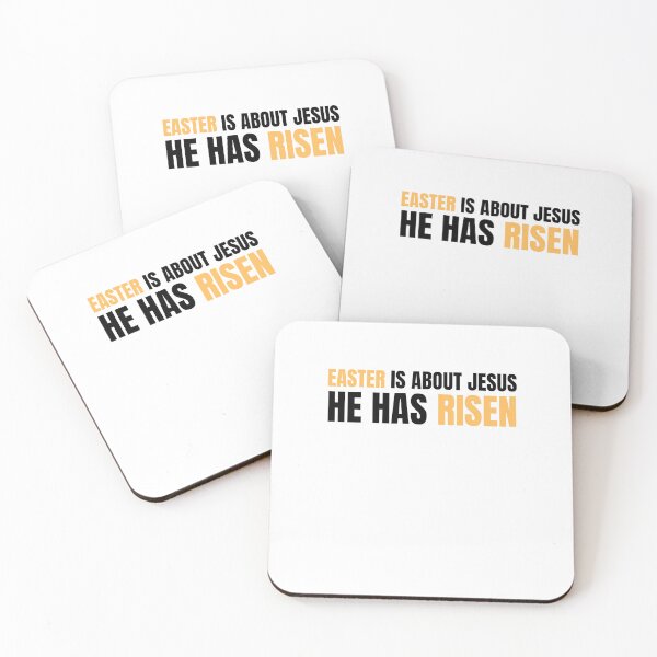 Item preview, Easter Is About Jesus He Has Risen designed and sold by BookOfE.