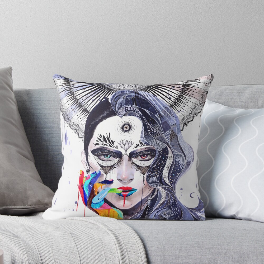 Item preview, Throw Pillow designed and sold by greno89.