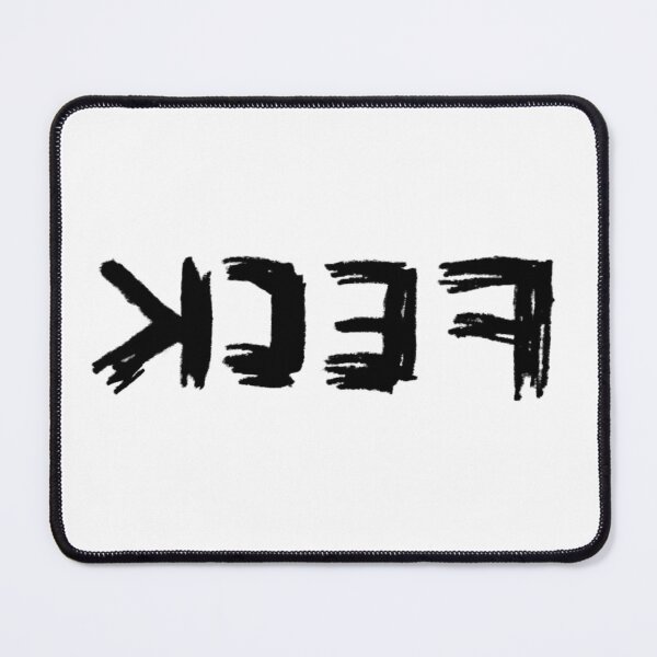 Item preview, Feck, Irish Slang, Backwards Word designed and sold by badlydrawnbabe.