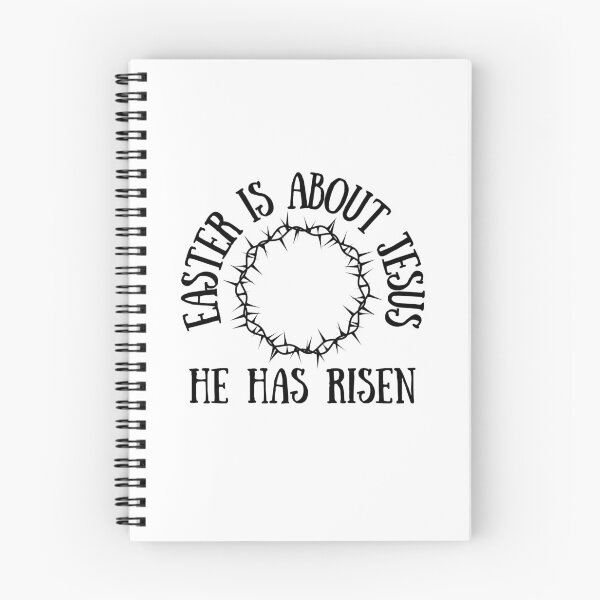 Item preview, Easter Is About Jesus He Has Risen designed and sold by BookOfE.