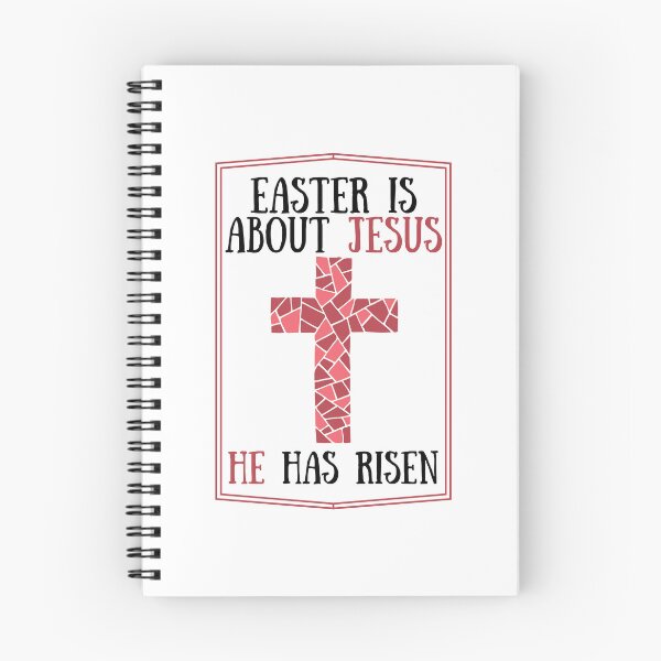 Item preview, Easter Is About Jesus He Has Risen designed and sold by BookOfE.