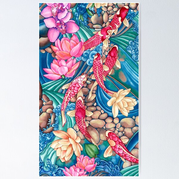Item preview, Koi Pond designed and sold by PolkaDotStudio.