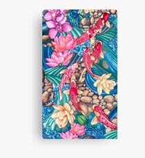 Koi Pond Canvas Print