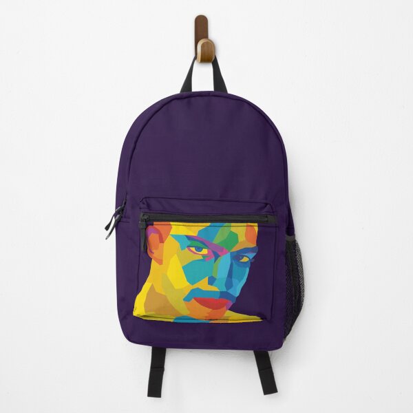 Item preview, Man with a stinging gaze - colourful pop art designed and sold by knappidesign.