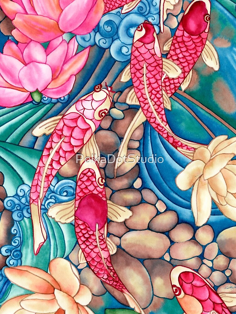 Koi Pond by PolkaDotStudio