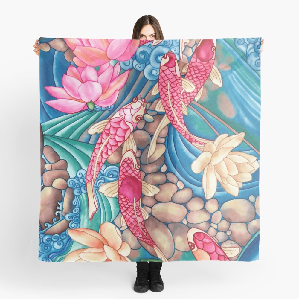 Koi Pond Scarf