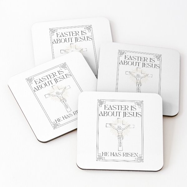 Item preview, Easter Is About Jesus He Has Risen designed and sold by BookOfE.