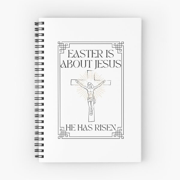 Item preview, Easter Is About Jesus He Has Risen designed and sold by BookOfE.