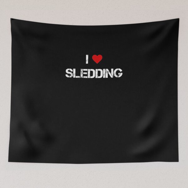 Item preview, I love Sledding designed and sold by rachidhaz.