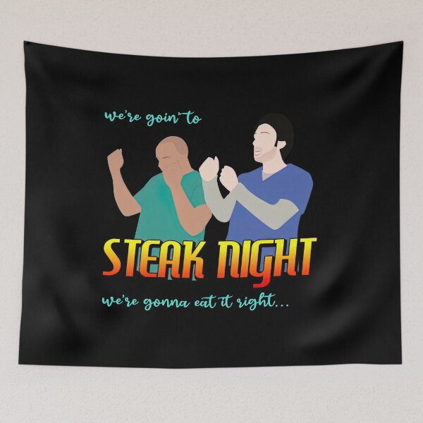 Item preview, Steak Night designed and sold by ClothingAL1.