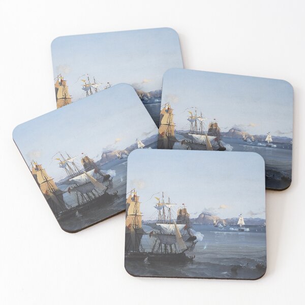 Item preview, Majestic Sailing Ships on a Calm Sea designed and sold by SweetMySpot.