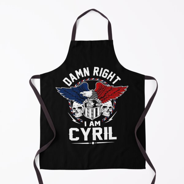 Item preview, Cyril Name T Shirt - Damn Right I Am Cyril Gift Item Tee designed and sold by celiagomez456.