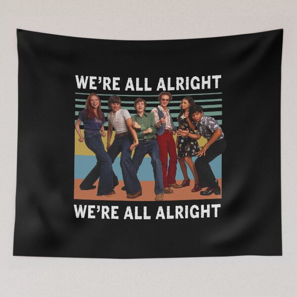 Item preview, We're All Right We're All Right Vintage T-Shirt, TV Series Shirt, Comedy Show Shirt, 70s TV Show designed and sold by ClothingAL1.
