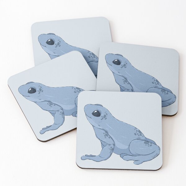 Item preview, Blue frog designed and sold by dinosaphira99.
