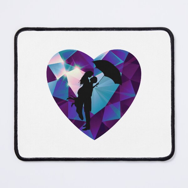 Item preview, A Priceless Love (Iridescent Purple/Aqua) designed and sold by PawsitiveMum.