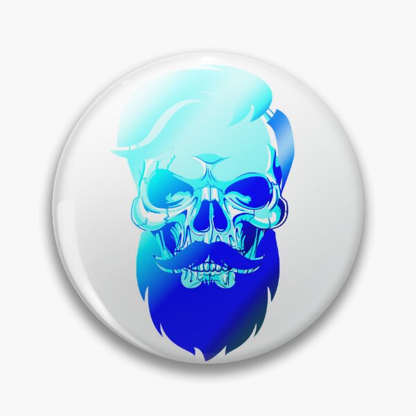 Item preview, ICE Bearded Skull designed and sold by Stylebh.