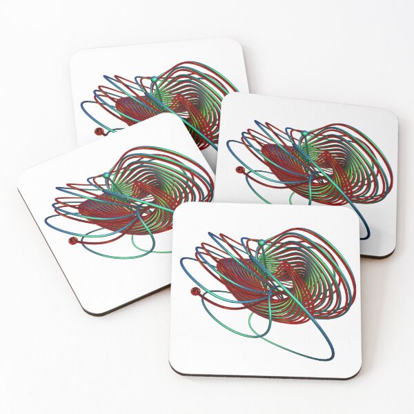 Item preview, Chaotic Attractor Nose-Hoover #8 , Butterfly Effect, Chaos Theory. designed and sold by thinkeccel.