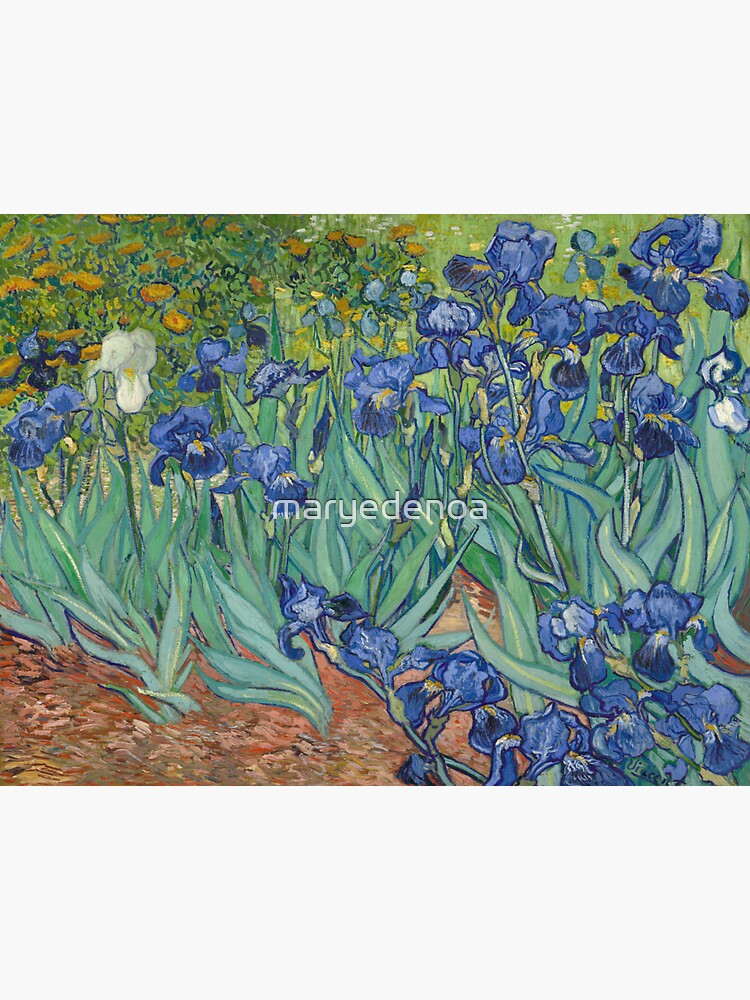"Iris - Vincent Van Gogh" Magnet von maryedenoa | Redbubble