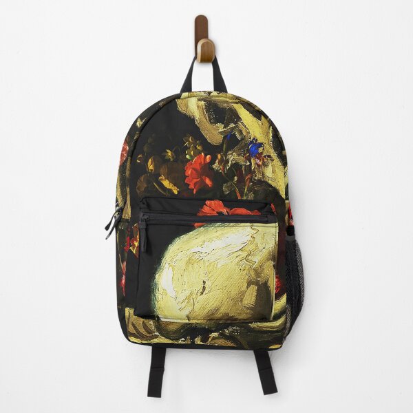 Item preview, Vincent Van Gogh - Skull of a Skeleton with Burning Cigarette and Flowers designed and sold by ind3finite.