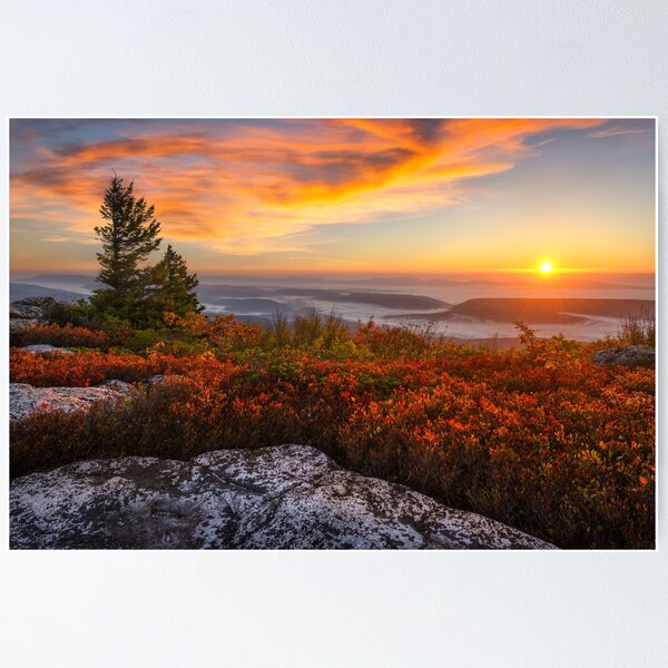 Item preview, Autumn sunrise over the Allegheny Mountains designed and sold by AnthonyHeflin.