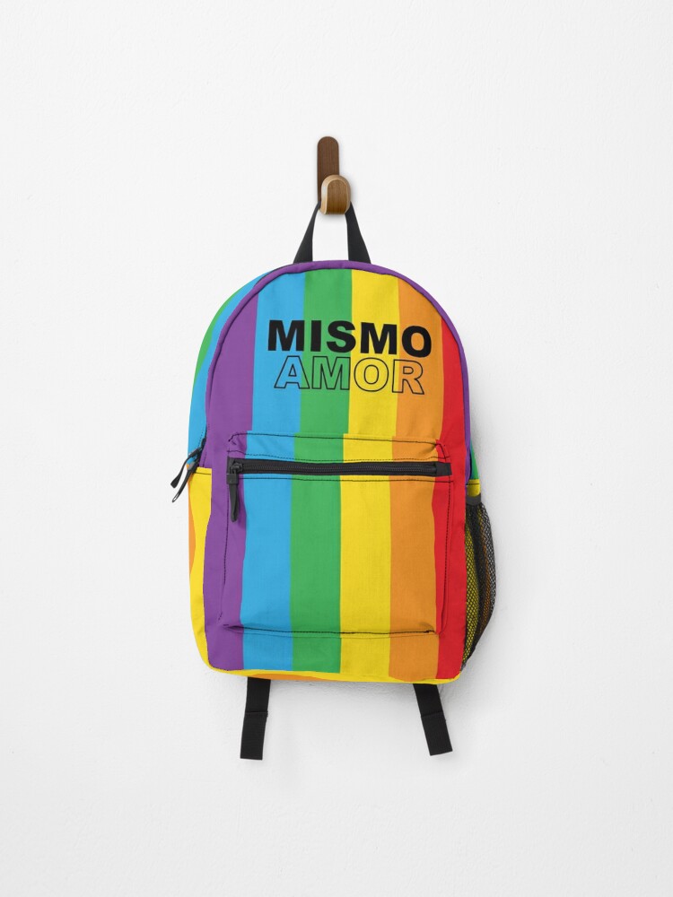 65 MCMLXV LGBT Gay Pride Rainbow Flag Print Tote Bag