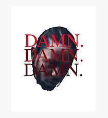 DAMN. Kendrick Lamar Photographic Print