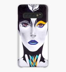 Blue Lip Case/Skin for Samsung Galaxy