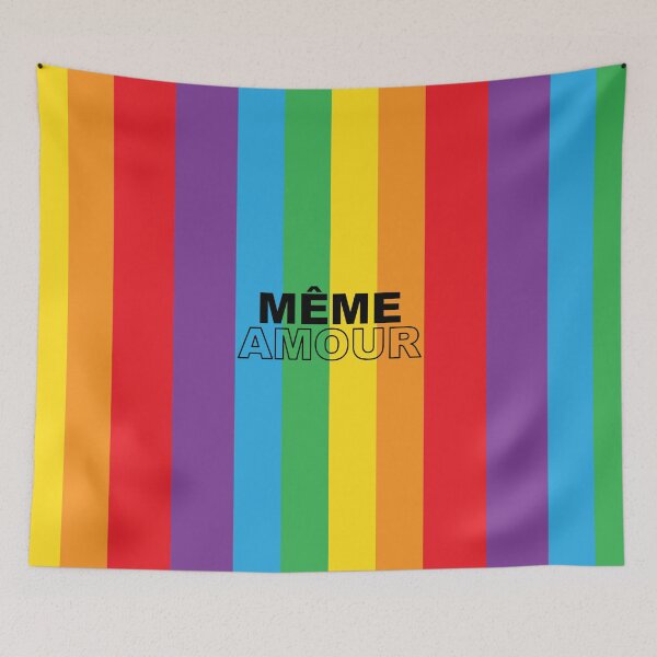 Item preview, 65 MCMLXV Même Amour LGBT Rainbow Stripe Pattern designed and sold by 65 MCMLXV.