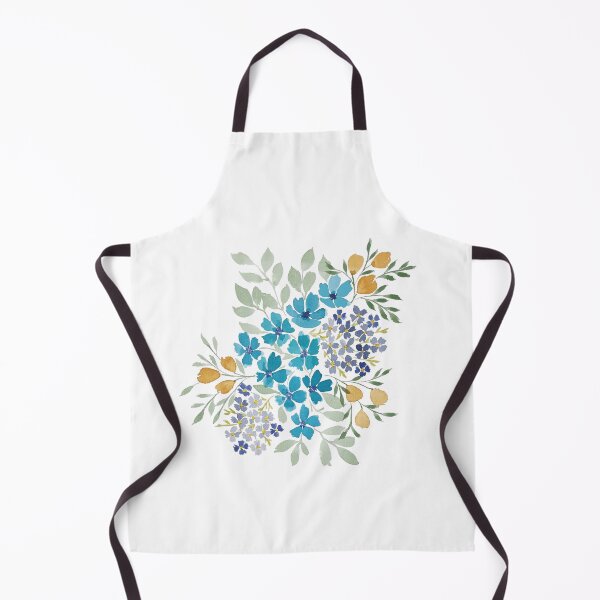Item preview, Turquoise Flowers designed and sold by Orly Fuchs Galchen.