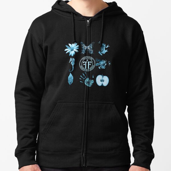 Fringe Division and Glyphs Zipped Hoodie