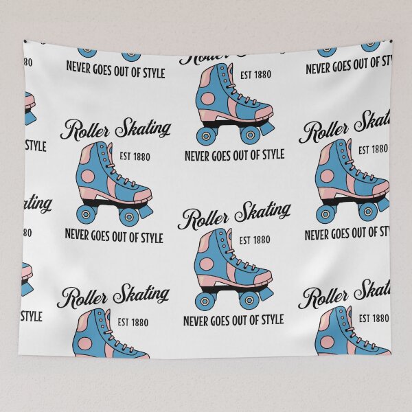 Item preview, Roller Skating Never Goes Out Of Style,Skaters Gonna Skate designed and sold by SportyDogShop.