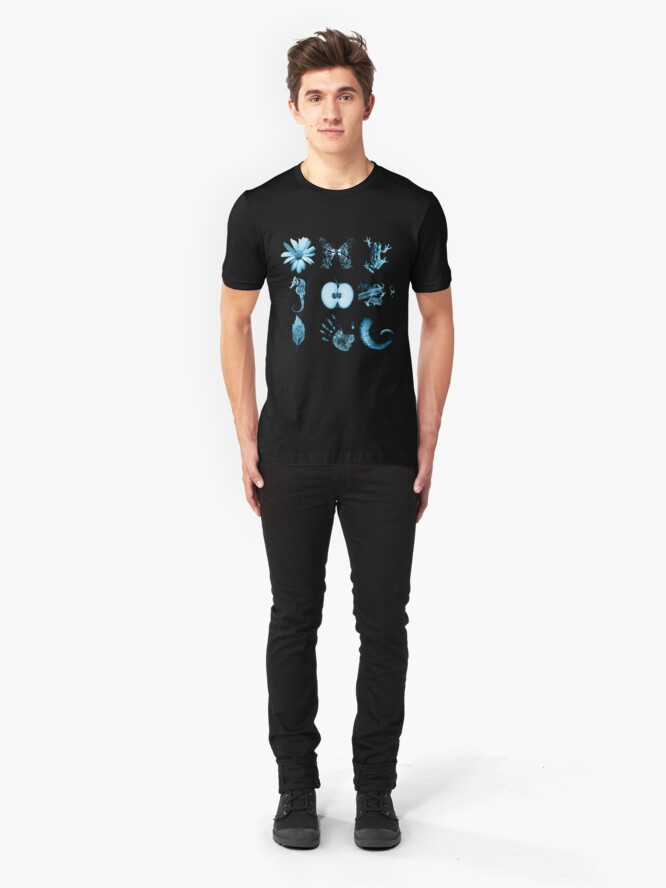 Alternate view of All nine glyphs of Fringe Slim Fit T-Shirt