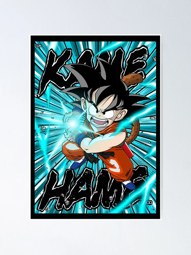 goku kamehameha Poster for Sale by fresh-hoods